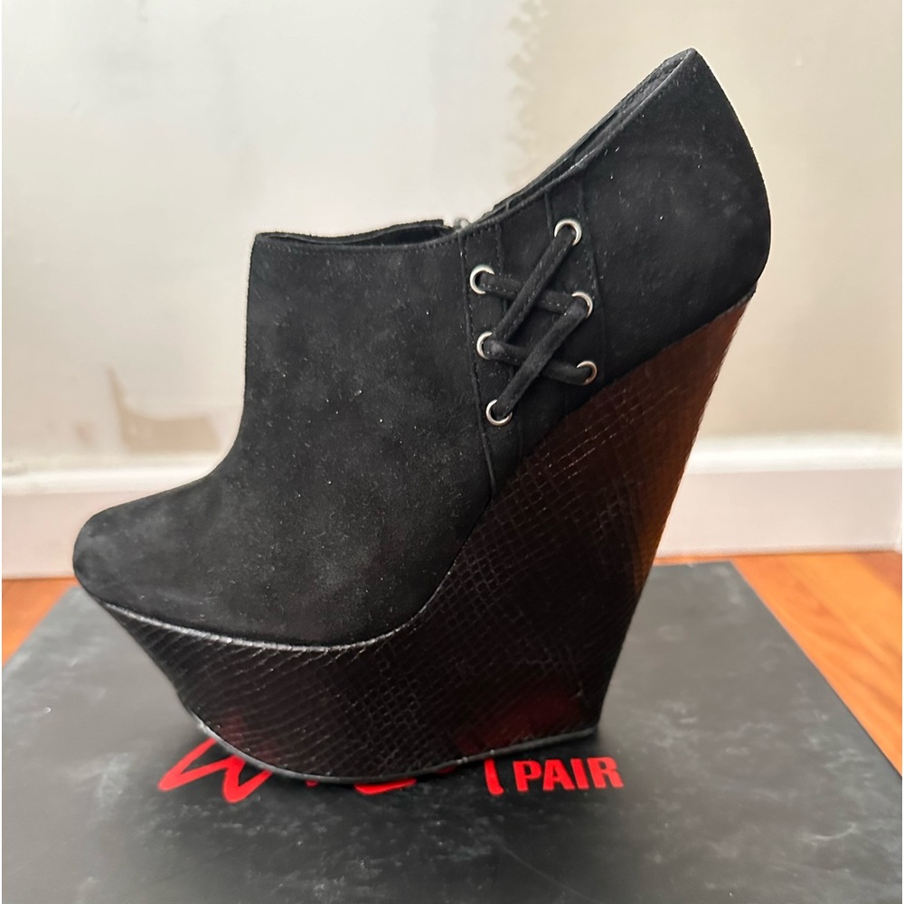 Black Heeled Booties